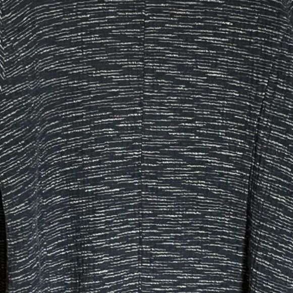 Eileen Fisher Lightweight Button Front Coatigan Long Sleeve Jacket Black XL - Picture 3 of 9